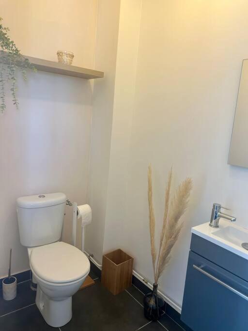 Appartement A 2 Pas De La Plage De Terre Sainte Exteriör bild